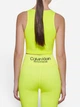 Спортивный топ для фитнеса женский Calvin Klein 945033191 XL Салатовый (1160515190) - изображение 2