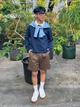 Поло женское UNIQLO 520582805 XL Синее (1159863272) - изображение 6