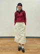 Лонгслив длинный женский Uniqlo 987324447 L Красный (1160532000) - изображение 3