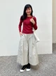 Лонгслив длинный женский Uniqlo 987324447 L Красный (1160532000) - изображение 6