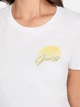 Футболка хлопковая женская Guess 705266197 S Белая (1160568047) - изображение 3