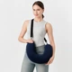 Темно-синя подушка-сумка для подорожей Travel Pillow Bag 2в1 - зображення 2