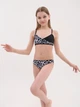 Комплект для купания для девочек и подростков Fuba 333672 черный 38 (12-14 лет) бедра 80-83 см 146-152 см - изображение 4