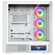 Корпус Modecom VOLCANO AQ400 ARGB MIDI SIDE LCD 6,2”, 4x120mm fans WHITE без БП ATX - изображение 13