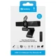 Веб-камера Sandberg 4K Webcam USB-A/USB-C connection, ENC, Remote control - зображення 4