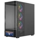 Корпус Modecom VOLCANO AQ500 ARGB MIDI FRONT LCD 6,2”, 4x120mm fans BLACK без БП ATX - изображение 5