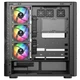 Корпус Modecom VOLCANO AQ500 ARGB MIDI FRONT LCD 6,2”, 4x120mm fans BLACK без БП ATX - изображение 6