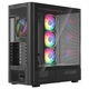 Корпус Modecom VOLCANO AQ500 ARGB MIDI FRONT LCD 6,2”, 4x120mm fans BLACK без БП ATX - изображение 8