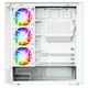 Корпус Modecom VOLCANO AQ500 ARGB MIDI FRONT LCD 6,2”, 4x120mm fans WHITE без БП ATX - изображение 3