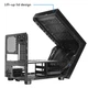 Корпус Chieftec THE CUBE CI-03B-OP, без БЖ, fan 20cm, mATX, Black - зображення 13