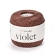 Пряжа мерсеризована YarnArt Violet 50г бавовна чорна №0077 (23500077) - изображение 1