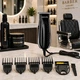 Триммер для барберов и парикмахеров BaByliss PRO Etch FX профессиональный окантовочный триммер для волос и бороды беспроводной Zero Gap T-образный нож 40 мм машинка для контуров висков шеи усов 5500 об/мин (EZ96XF) - изображение 1