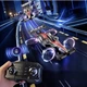 Радиоуправляемая дрифт машинка для детей и подростков QY66-D7, игрушка для активных игр, красная, с дистанционным управлением - изображение 9