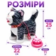 Интерактивный котик на поводке, который ходит и поёт, мягкая плюшевая игрушка, мяукает, лижет язычком, 25 см - изображение 6