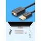 Дата кабель USB 2.0 AM/AF 0.5m US103 black Ugreen (10313) - изображение 2