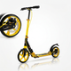Самокат двоколісний складаний з колесами 200 мм і дисковим гальмом Scooter Prime 1364 Yellow-Black - зображення 3