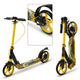 Самокат двоколісний складаний з колесами 200 мм і дисковим гальмом Scooter Prime 1364 Yellow-Black - зображення 8