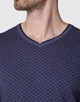 Пуловер Pierre Cardin из серии Royal Blend в синем цвете - размер 24/48 (S)(82536/3102/55221) - изображение 4