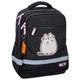 Рюкзак шкільний Yes Ergo My Pusheen 37x28x15 см 15.5 л чорний (550271) - зображення 1