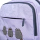 Рюкзак шкільний Yes Ergo Pusheen Delicacy 37x28x15 см 15.5 л фіолетовий (550272) - зображення 5