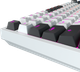 Клавіатура бездротова GamePro Asgard Valhalla Pro QLAB Sakura Switch RGB Bluetooth/Wireless/USB-C White (MK160-W-D-QS-PRO) - зображення 5