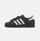 Женские кроссовки с вишивкой Adidas Superstar черные 39 - изображение 1