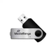 USB флеш накопитель Mediarange 32GB Black/Silver USB 2.0 (MR911) MediaRange MR911 912287 - изображение 2