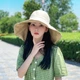 Двусторонняя шляпа с широкими полями UPF 50+ для защиты от солнца black - изображение 4