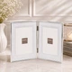 Рамка для 2 фото 10x15см EVG ONIX S15 Double Silver - изображение 1