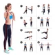 Набор резинок для фитнеса 3 шт разной нагрузки петля, лента-эспандер Feel Fit - изображение 12