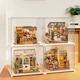 Чохол для лялькового будиночка Rolife DIY, пилозахисний, для зберігання та демонстрації, акрил - зображення 5