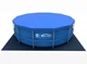 Бассейн каркасный Avenli King Sport 366×76 см (фильтрационный насос, картриджный фильтр, подстилка под бассейн, тент, плавающий дозатор химии, ремонтный комплект) - изображение 4