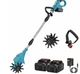 Культиватор на акумуляторах для дому та дачі Makita MK-1055 48V з двома акумуляторами 20 см для розпушування та прополювання - зображення 7