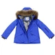 Куртка детская Huppa ANNE 18180020 синий 140 (4741468810546) Huppa 4741468810546 1065095 - изображение 4