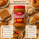 Паста из карамелизированного печенья Lotus Biscoff Crunchy 700 г хрустящая бельгийская карамельная паста для круассанов вафель чизкейков и тортов - изображение 3