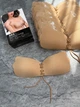 Fly Bra – невидимий бюстгальтер на силіконовій основі (чашка B, бежевий) - зображення 5