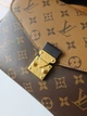 Сумка жіноча Louis Vuitton Pochette Metis combi коричнева Луі Вітон (132) - изображение 2
