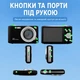 Цифровий фотоапарат DC600 58 МП 4K Чорний, 16× цифровий зум, 2.0" TFT-дисплей, електронна стабілізація, USB Type-C - изображение 7