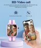 Дитячий годинник з сімкою Lemfo KH18 з GPS трекером, 4G звʼязком, камерою 360°, прослуховуванням, 16 ГБ пам’яті та до 7 днів роботи Телефон на руку для дитини Чорний - зображення 4