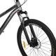 Велосипед горный 29" Profi Freedom AM DD алюминиевая рама 15" на рост 155-175 см серо-черный (FD-29007) - изображение 5