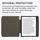 Обкладинка чохол kwmobile Soft Touch для PocketBook 700 Era Dandelion Love - зображення 4