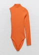 Боди Zara с асимметричными рукавами и имитацией горловины S - изображение 3