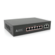 POE коммутатор Merlion 6 POE 10/100 + 2 RJ45 10/100 встроенный блок питания 52V 1.45A - изображение 2