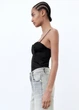 Корсетный атласный боди Zara XS - изображение 2