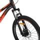 Велосипед горный 26" Profi Freedom AM DD алюминиевая рама 13" на рост 135-160 см оранжево-черный (FD-26004) - изображение 5