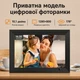 Цифровая фоторамка 10.1" IPS 1280×800 с сенсорным управлением и пультом воспроизведением фото видео музыки MP3 MP4 календарь часы USB SD черная MARITIMUS PW101-W - изображение 5