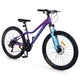 Велосипед горный 26" Profi Balance AM DD алюминиевая рама 13" на рост 135-160 см фиолетовый с голубым (BL-26007) - изображение 2