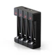 Зарядное устройство Soshine Chocolate-1.5V Set (New)+4 Li AA 3900mWh, AA/AAA Li-Ion, USB, LED, 4ch, Box - изображение 7
