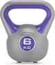 Гиря Gymtek 6 кг Фіолетова (5907766662464) - зображення 1