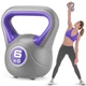 Гиря Gymtek 6 кг Фіолетова (5907766662464) - зображення 6